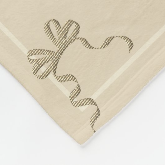 Goldene Feiertagssaison Fleecedecke (Ecke)