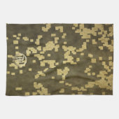 Goldene Feiertagssaison Geschirrtuch (Horizontal)