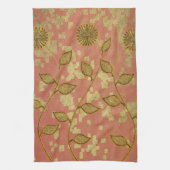 Goldene Feiertagssaison Geschirrtuch (Vertikal)