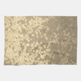 Goldene Feiertagssaison Geschirrtuch