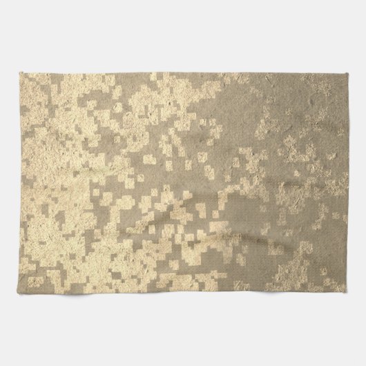 Goldene Feiertagssaison Geschirrtuch (Horizontal)