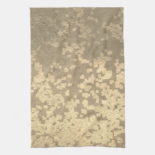 Goldene Feiertagssaison Geschirrtuch (Vertikal)