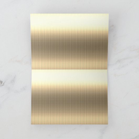 Goldene Feiertagssaison Karte (Innenseite)