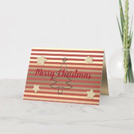 Goldene Feiertagssaison Karte