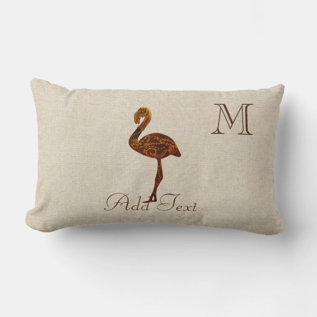 Goldene Feiertagssaison Lendenkissen (Vorderseite)