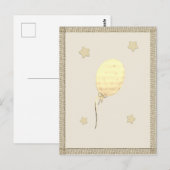 Goldene Feiertagssaison Postkarte (Vorne/Hinten)