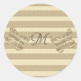 Goldene Feiertagssaison Runder Aufkleber