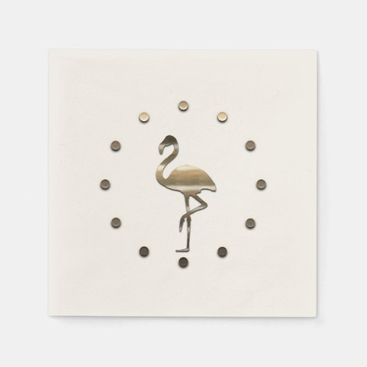 Goldene Feiertagssaison Serviette (Vorderseite)