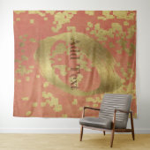 Goldene Feiertagssaison Wandteppich (Beispiel (Horizontal))