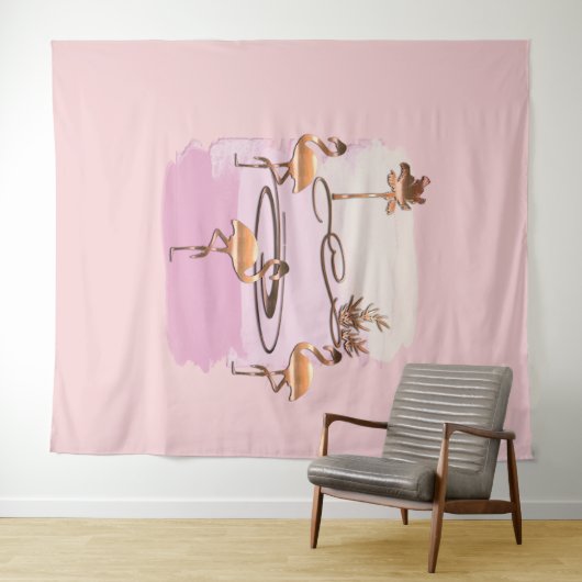 Goldene Feiertagssaison Wandteppich (Beispiel (Horizontal))