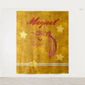 Goldene Feiertagssaison Wandteppich (Vorderseite)