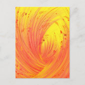 Goldene Felder Der verzauberte Garten Postkarte (Vorderseite)