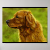 Goldene Felder Poster (Vorne)