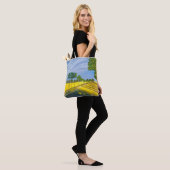 Goldene Felder und Pfad Tasche (Am Model)