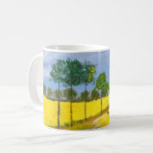 Goldene Felder und Weg Kaffeetasse (Vorderseite Links)