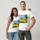 Goldene Felder und Weg T-Shirt (Unisex)
