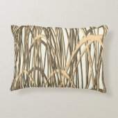 Goldene Filament Dekokissen (Rückseite)