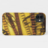 Goldene Film-Film-Spulen Case-Mate iPhone Hülle (Rückseite (Horizontal))