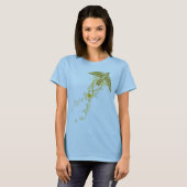 Goldene Flagge T-Shirt (Vorne ganz)