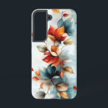 Goldene Flamme Samsung Galaxy Hülle<br><div class="desc">Blume Blütenblätter,  die wie Flammen nach oben angeordnet sind.</div>