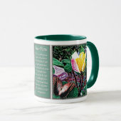 Goldene Flamme Tasse (VorderseiteRechts)