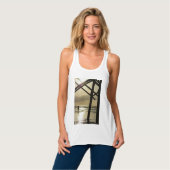 Goldene Flanke Tank Top (Vorderseite Vollansicht)