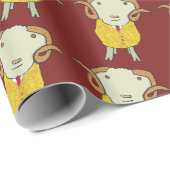 Goldene Fleece Geschenkpapier (Rolleneckpunkt)