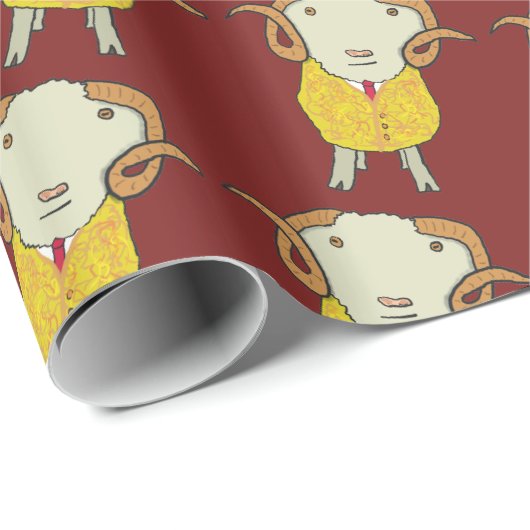 Goldene Fleece Geschenkpapier (Rolleneckpunkt)