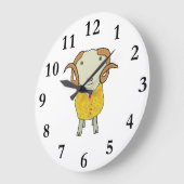 Goldene Fleece Große Wanduhr (Winkel)