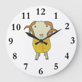 Goldene Fleece Große Wanduhr