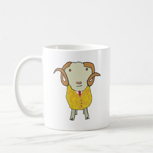 Goldene Fleece Kaffeetasse (Links)