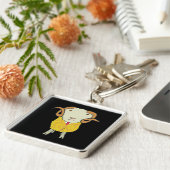 Goldene Fleece Schlüsselanhänger (Seite)