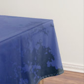 Goldene Fleur de Lis auf Blau Tischdecke (Beispiel)