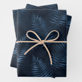 Goldene Fliesen mit Smaragden Geschenkpapier Set (Beispiel)