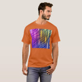 Goldene Flitterwochen Retro T-Shirt (Vorne ganz)