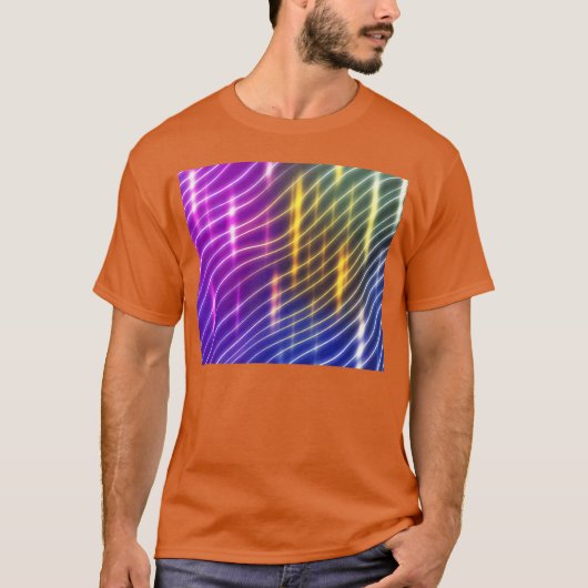Goldene Flitterwochen Retro T-Shirt (Vorderseite)