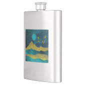 Goldene Flock Flachmann (Links)