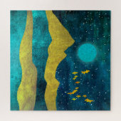 Goldene Flock Puzzle (Horizontal)