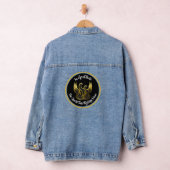 "Goldene Flügel der Dankbarkeit" Jeansjacke (Hangar)