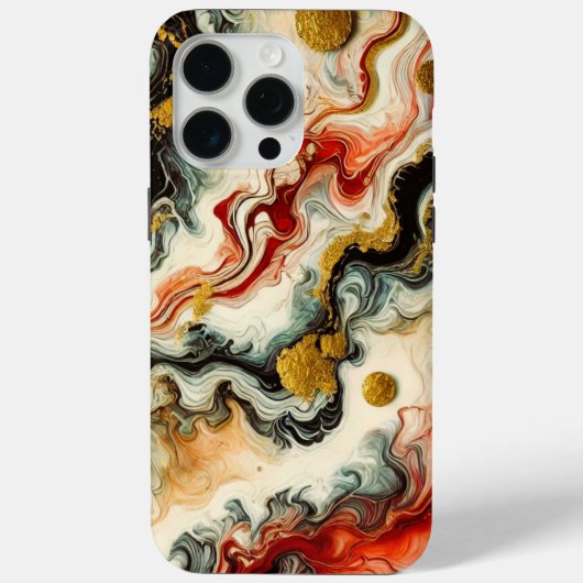 Goldene Flüsse Case-Mate iPhone Hülle (Rückseite)