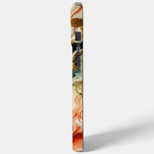 Goldene Flüsse Case-Mate iPhone Hülle (Rückseite / Links)