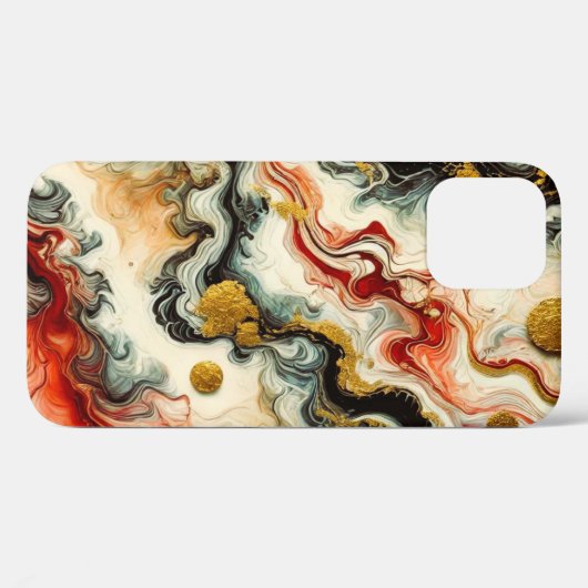 Goldene Flüsse Case-Mate iPhone Hülle (Rückseite (Horizontal))