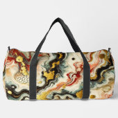 Goldene Flüsse Duffle Bag (Vorderseite)