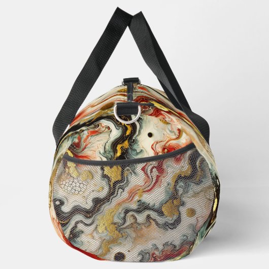 Goldene Flüsse Duffle Bag (Rechts)
