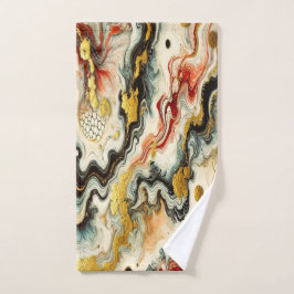 Goldene Flüsse Handtuch