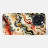 Goldene Flüsse iPhone Hülle (Rückseite (Horizontal))