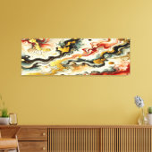 Goldene Flüsse Leinwanddruck (Insitu (Wohnzimmer))