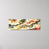 Goldene Flüsse Leinwanddruck (Vorderseite)