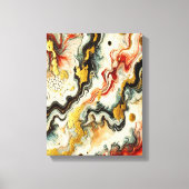 Goldene Flüsse Leinwanddruck (Vorderseite)