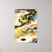 Goldene Flüsse Leinwanddruck (Vorderseite)